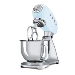 Smeg Robot Sur Socle Bleu Azur 800 W SMF02PBEU -Cuisine À Domicile 761040 2 1 Robot sur socle Bleu azur 800 W SMF02PBEU Smeg