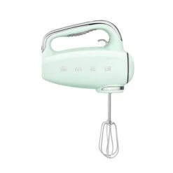 Smeg Batteur à Main 9 Vitesses 250 W HMF01PGEU Vert D’eau -Cuisine À Domicile 761068 2 3 Batteur a main 9 vitesses 250 W HMF01PGEU vert d eau Smeg