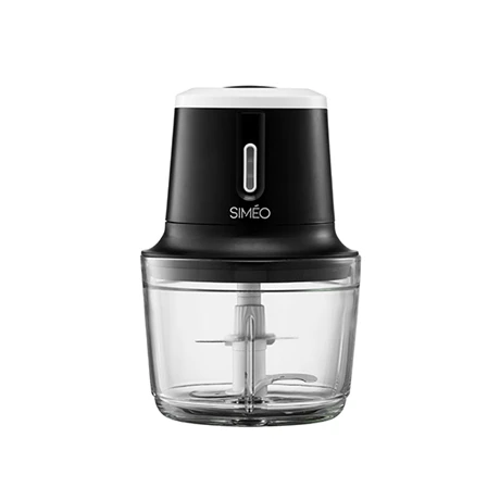 Hachoir électrique Sans Fil Rechargeable 2 Vitesses Bol Verre 200 W 1 Hachoir électrique Sans Fil Rechargeable 2 Vitesses Bol Verre 200 W