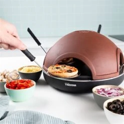 Tristar Pizza Festa - 4 Personnes 900 W PZ-9154 8 Tristar Pizza Festa - 4 Personnes 900 W PZ-9154 -Cuisine À Domicile 780221 3 1 Pizza Festa 4 personnes 900 W PZ 9154 Tristar