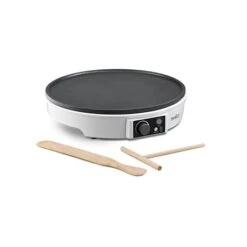 Crêpière électrique 30 Cm 1000W Blanche 6 Crêpière électrique 30 Cm 1000W Blanche -Cuisine À Domicile 780295 2 1 Crepiere electrique 30 cm 1000W blanche Simeo