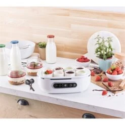 Yaourtière Automatique 4 Programmes 20 W Blanc Et Noir 8 Yaourtière Automatique 4 Programmes 20 W Blanc Et Noir -Cuisine À Domicile 780296 3 1 Yaourtiere automatique 4 programmes 20 W blanc et noir Simeo