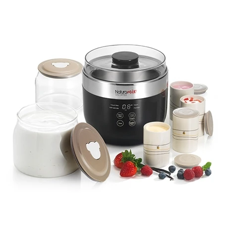 Yaourtière Fromagère 4 Programmes 20 W Noir 1 Yaourtière Fromagère 4 Programmes 20 W Noir