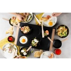 Domo Appareil 2 En 1 Mini-woks Et Mini-crêpes électrique 6 Personnes 1000 W -Cuisine À Domicile 780306 3 1 Appareil 2 en 1 mini woks et mini crepes electrique 6 personnes 1000 W Domo